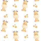 Papel De Parede Adesivo Girafas N09029