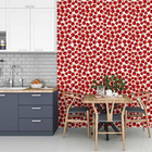 Papel De Parede Adesivo Gourmet Romã  N06225