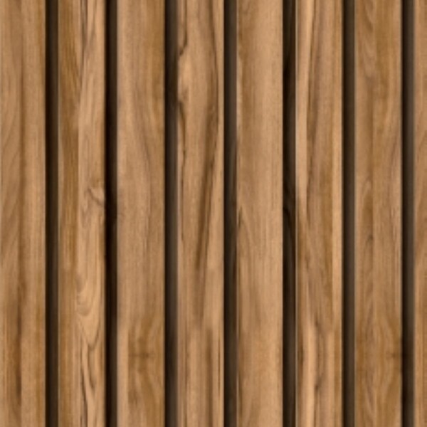 Papel De Parede Adesivo Grade De Madeira Clara Vinílico 10m