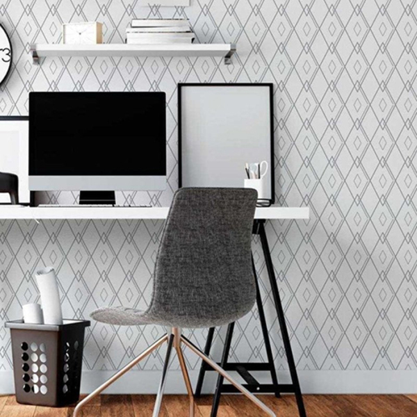 Papel De Parede Adesivo Grafismo Moderno N06075