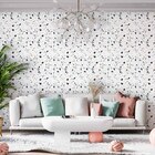 Papel De Parede Adesivo Granilite Colorido E Branco 2,80m