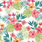 Papel De Parede Adesivo - Hibiscos - 045ppn