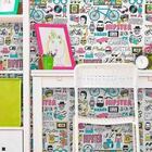 Papel De Parede Adesivo Hipster 202995478