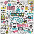 Papel De Parede Adesivo Hipster 202995478