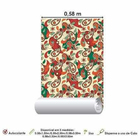 Papel De Parede Adesivo Indiano 901