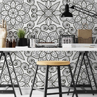 Papel De Parede Adesivo Indiano N02208