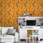 Papel De Parede Adesivo Industrial Aço Descascado 15m