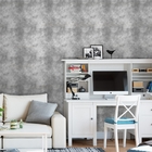 Papel De Parede Adesivo Industrial Cimento Queimado 10 9m