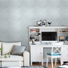 Papel De Parede Adesivo Industrial Cimento Queimado 5 15m