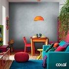 Papel De Parede Adesivo Industrial Cimento Queimado 5 15m