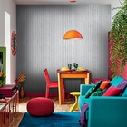 Papel De Parede Adesivo Industrial Container Branco 15m