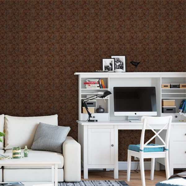 Papel De Parede Adesivo Industrial Grade Aço Corten 12m