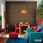 Papel De Parede Adesivo Industrial Madeira Trançada 15m