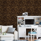 Papel De Parede Adesivo Industrial Madeira Trançada 2 6m