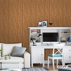 Papel De Parede Adesivo Industrial Textura Amadeirada 2 3m