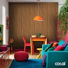 Papel De Parede Adesivo Industrial Textura Amadeirada 2 3m