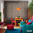 Papel De Parede Adesivo Industrial Textura Amadeirada  6m