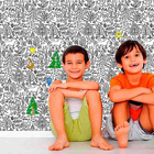Papel De Parede Adesivo Infantil 350706731