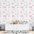 Papel De Parede Adesivo Infantil Arco Íris N015126 0,58x3,0m