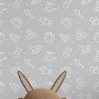 Papel De Parede Adesivo Infantil Brinquedos 60x300cm