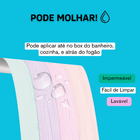 Papel De Parede Adesivo Infantil Casa De Boneca Colorido