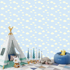 Papel De Parede Adesivo Infantil Céu Azul 3,50m
