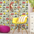 Papel De Parede Adesivo Infantil Cidade 221798386