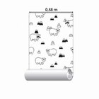 Papel De Parede Adesivo Infantil Colorir N02028