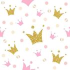 Papel De Parede Adesivo Infantil Coroas N07053