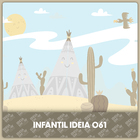 Papel De Parede Adesivo Infantil Deserto Animado Menino 3mts