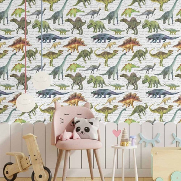 Papel De Parede Adesivo Infantil Dino N014085