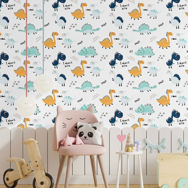 Papel De Parede Adesivo Infantil Dino N014156