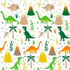 Papel De Parede Adesivo Infantil Dinossauros 60x300cm