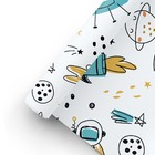 Papel De Parede Adesivo Infantil Espaço E Naves 2,80m