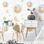 Papel De Parede Adesivo Infantil Estrela N02178 0,48x2,5m