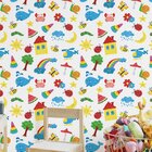 Papel De Parede Adesivo Infantil Infância 2,70x0,57m