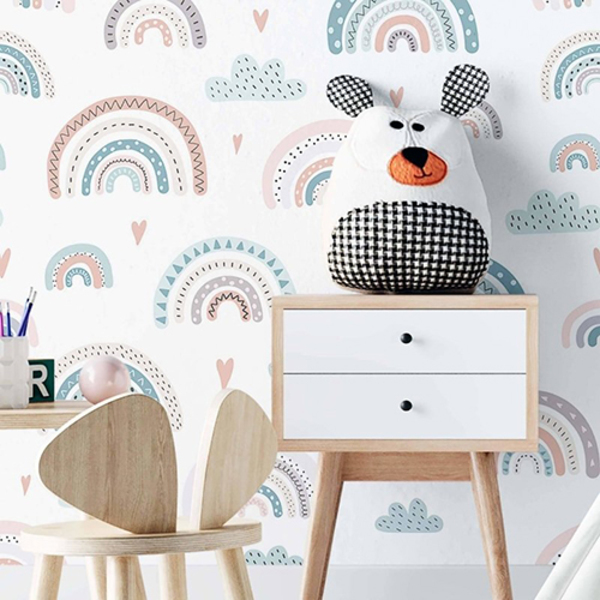 Papel De Parede Adesivo Infantil Jovem N02077