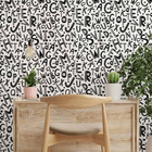 Papel De Parede Adesivo Infantil Letrinha N014126