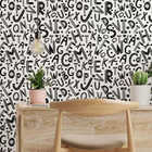 Papel De Parede Adesivo Infantil Letrinha N014126