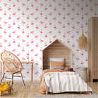 Papel De Parede Adesivo Infantil Menina Bailarina Rosa 10mx50