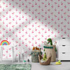 Papel De Parede Adesivo Infantil Menina Bailarina Rosa 10mx50