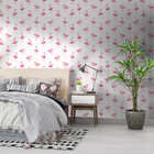 Papel De Parede Adesivo Infantil Menina Bailarina Rosa 3mx50cm