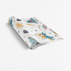 Papel De Parede Adesivo Infantil Menino Astronauta Espaço 10m