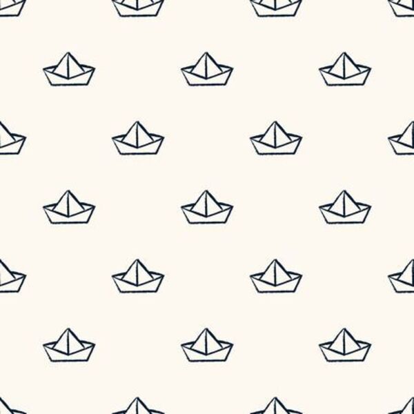 Papel De Parede Adesivo Infantil Menino Barquinho Marinheiro
