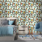 Papel De Parede Adesivo Infantil Menino Cidade Ruas E Carros