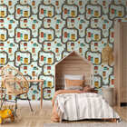 Papel De Parede Adesivo Infantil Menino Cidade Ruas E Carros