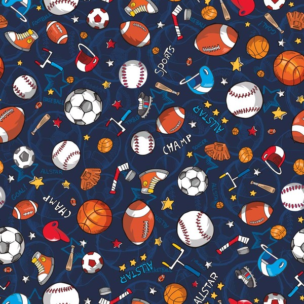 Papel De Parede Adesivo Infantil Menino Futebol Esporte 1mx50