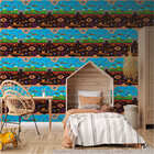 Papel De Parede Adesivo Infantil Menino Videogame Retro 12mx5