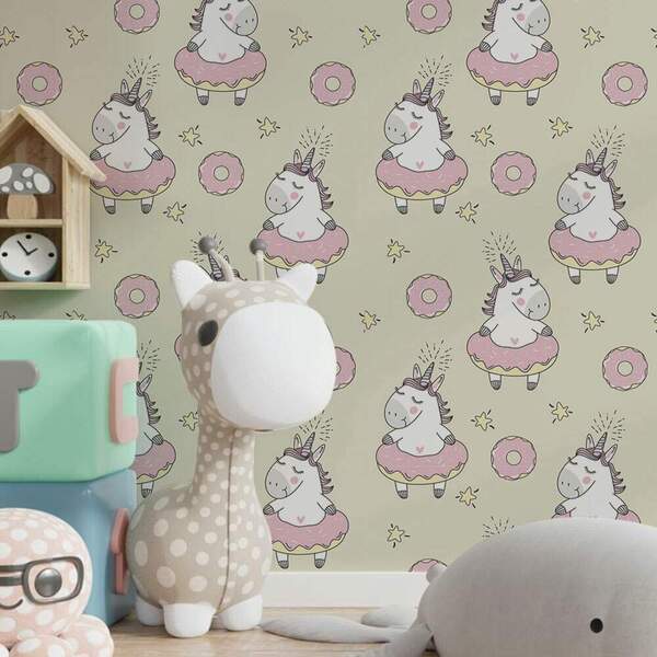 Papel De Parede Adesivo Infantil Mod 491 Vinílico 60x300cm