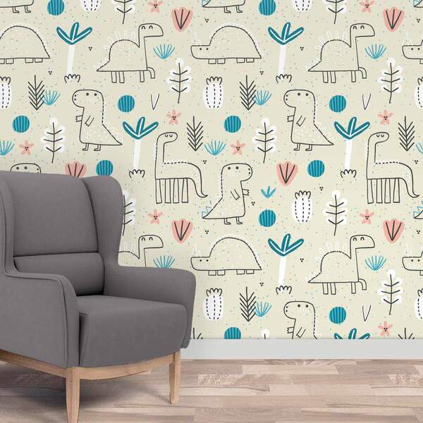 Papel De Parede Adesivo Infantil Mod 548 Vinílico 60x300cm